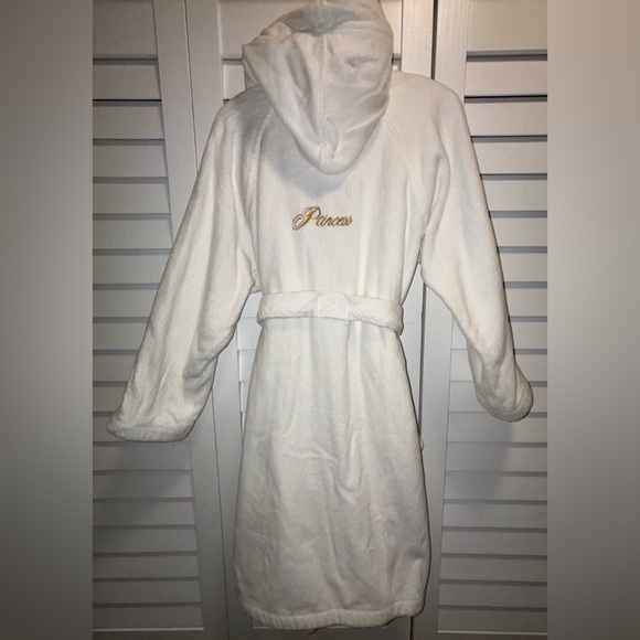 Plaza Hotel NYC by Mascioni Plush Girl’s Princess Plush Robe Size 11-14 - Picture 2 of 9